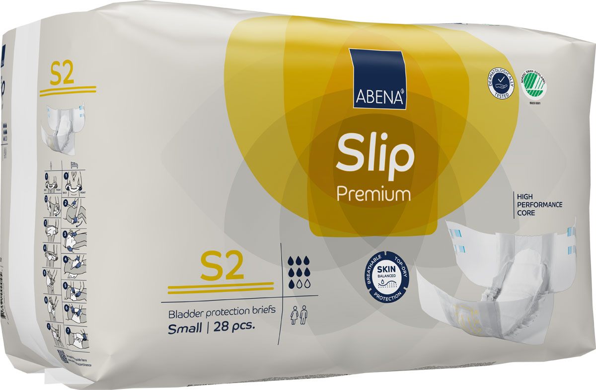 ABENA Slip Premium Gr. S2 - Inkontinenzwindeln  (28 St. Einzelpack)