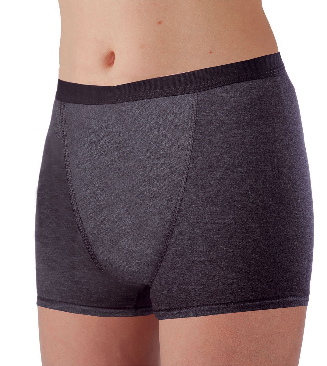 bodyguard short KIDS - anthrazit - Inkontinenz Slip für Kinder