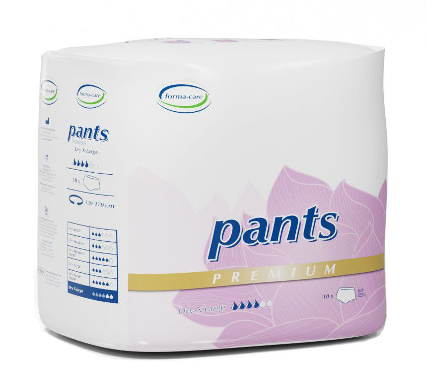 Forma-Care Pants - Premium Dry - Extra Large (XL1) - 8x10 Stück