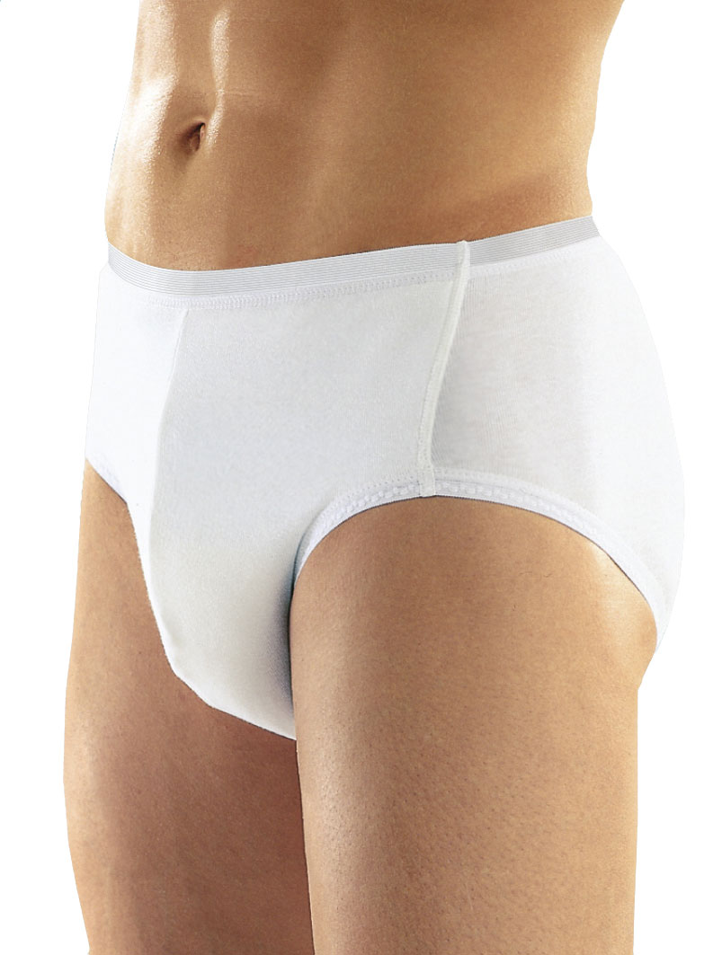 Suprima Herren-Baumwollslip mit Nässeschutz - Schlupfform 1242