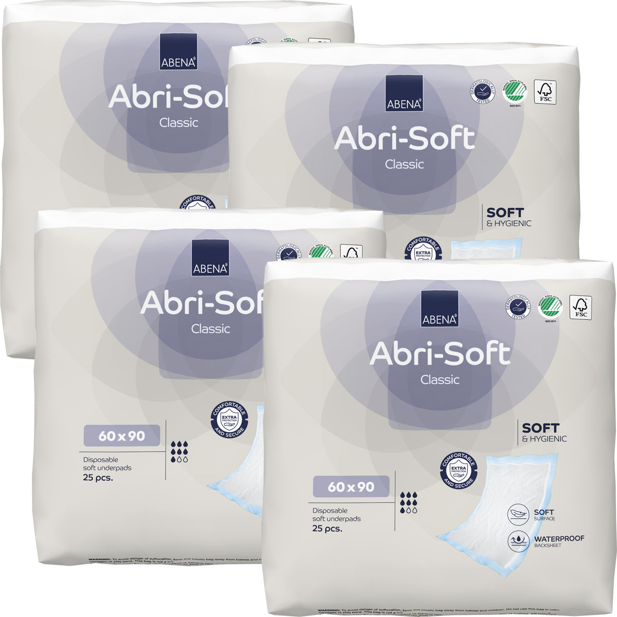 Bettschutzeinlage - Abri Soft Classic von abena - Karton
