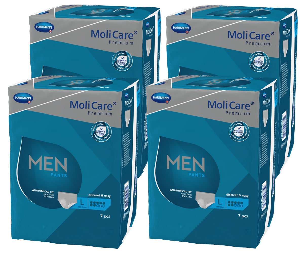 HARTMANN MoliCare® Pants for Men - 7 Tropfen - Large (4x7 Stück)