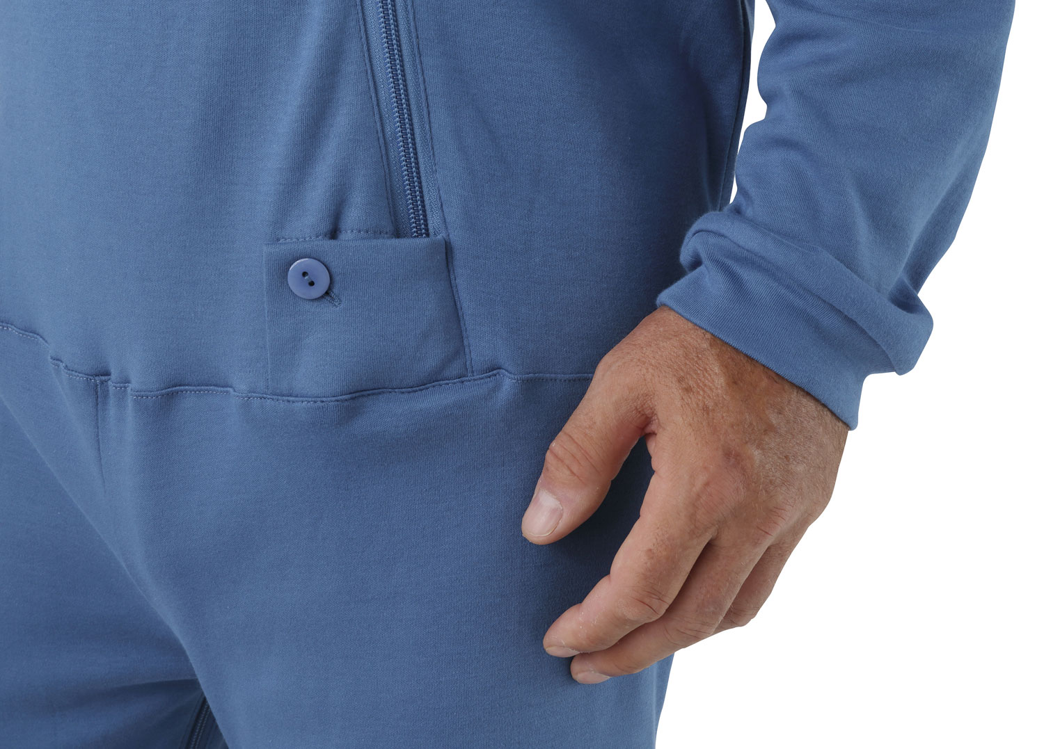 Suprima Funktionsoverall - LANG - für demenzkranke, Unisex - 4686