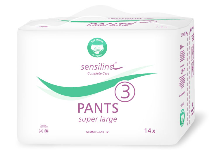 Sensilind Pants "Super" Large (Gr.3 / L) - Inkontinenzpants - 8x14 Stück Karton