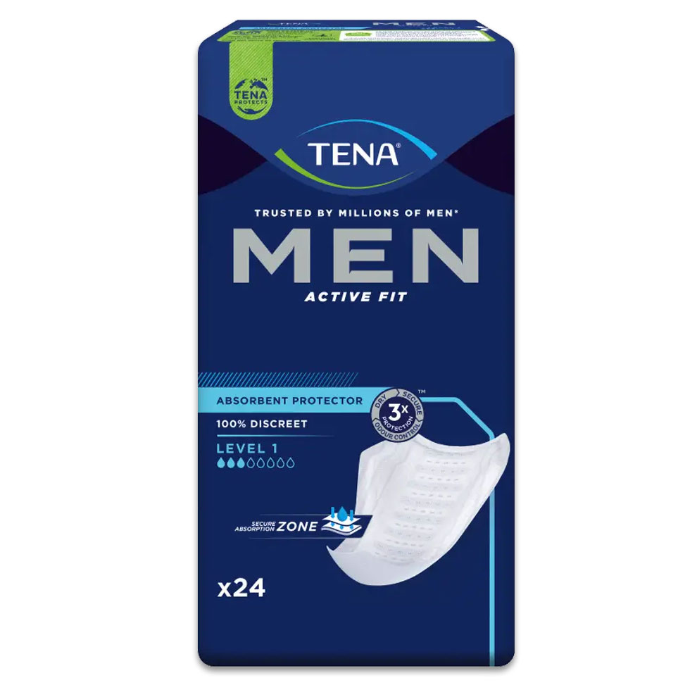 TENA Men Active Fit Level 1 - Herreneinlagen - (6x24 Stück)