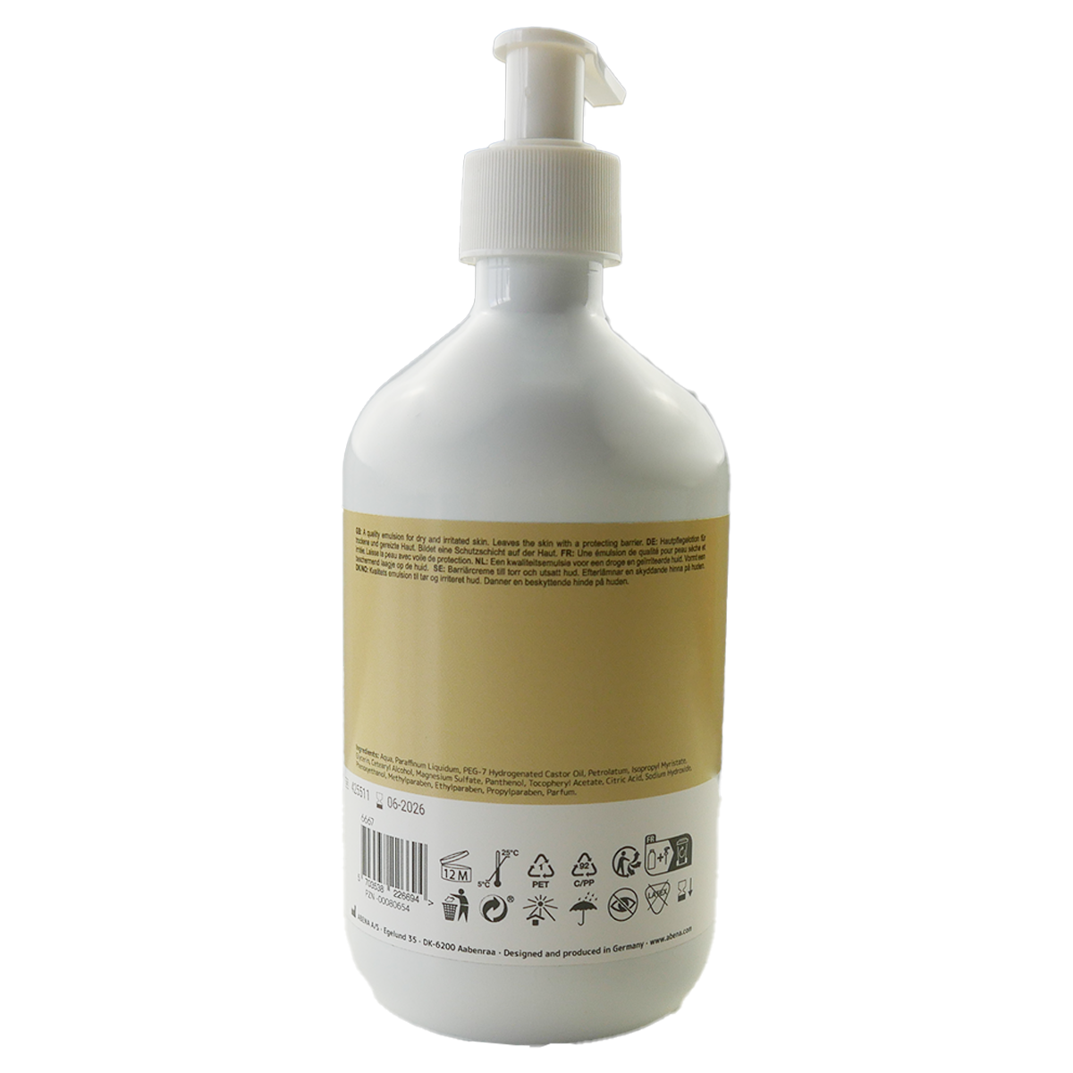 ABENA Hautschutzlotion - mit Barriereneffekt, 500ml Spender