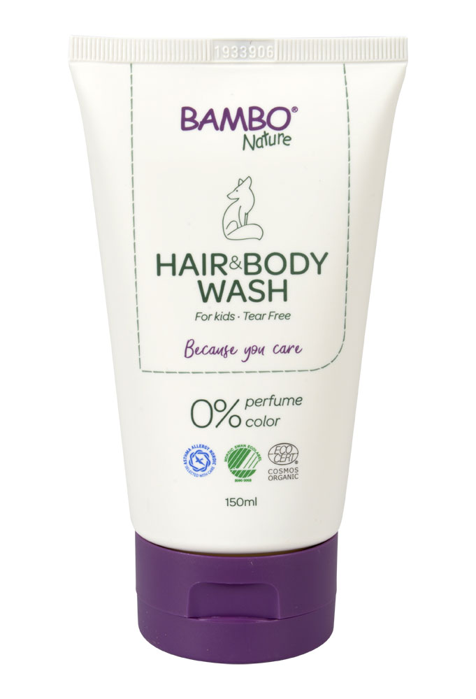 Bambo Nature - Kinder Haar- und Körperwäsche - 150ml Tube
