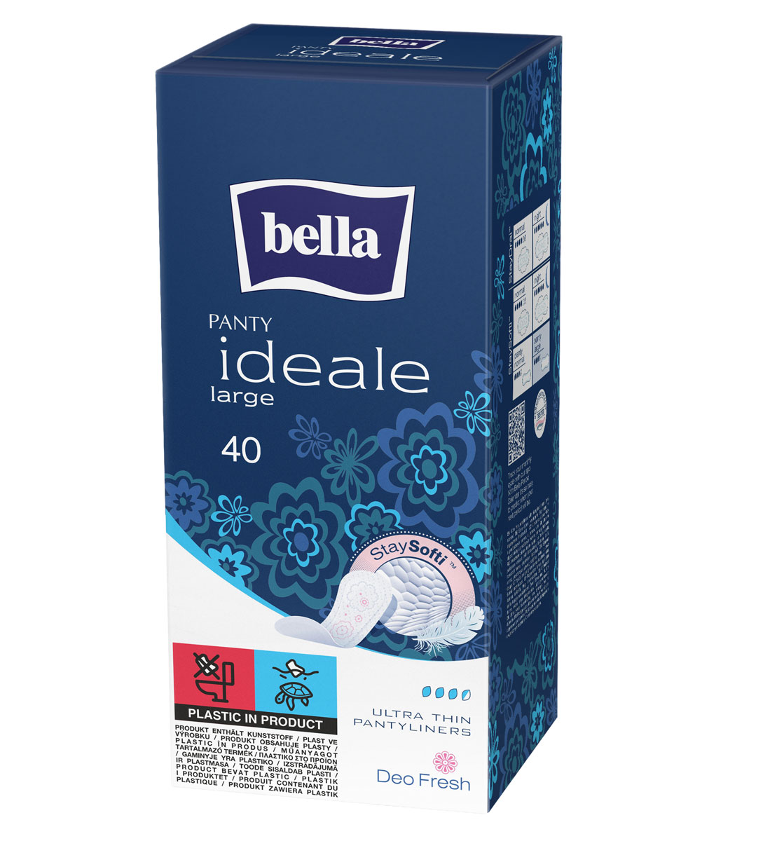 Bella Panty Ideale - Ultradünne Slipeinlagen - Long - 40er Pack