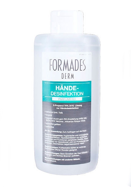 FORMADES DERM MED - Hände- und Hautdesinfektionsmittel 500ml