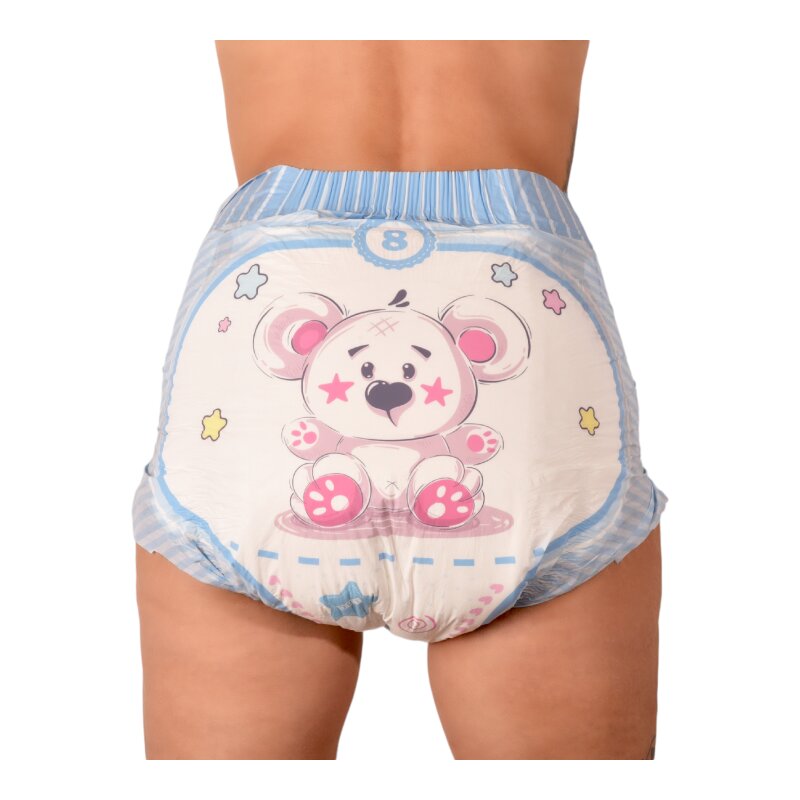 Fluffy Bear - bunte Windeln für Erwachsene | X-Large (XL) Fluffy Bear - bunte Windeln für Erwachsene | X-Large (XL)