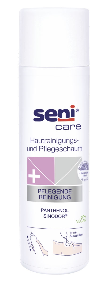 SENI CARE – Reinigungs- & Pflegeschaum (Spray) 500 ml