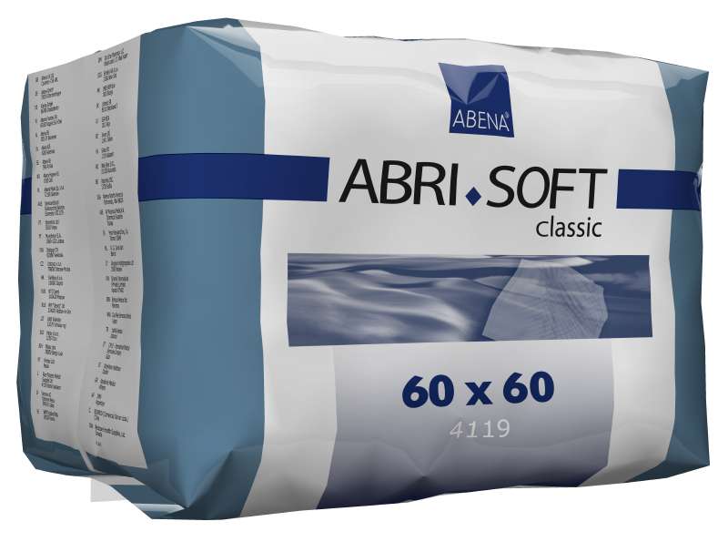 ABENA Abri Soft CLASSIC Betteinlagen 60 x 60cm (25 Stück Packung)