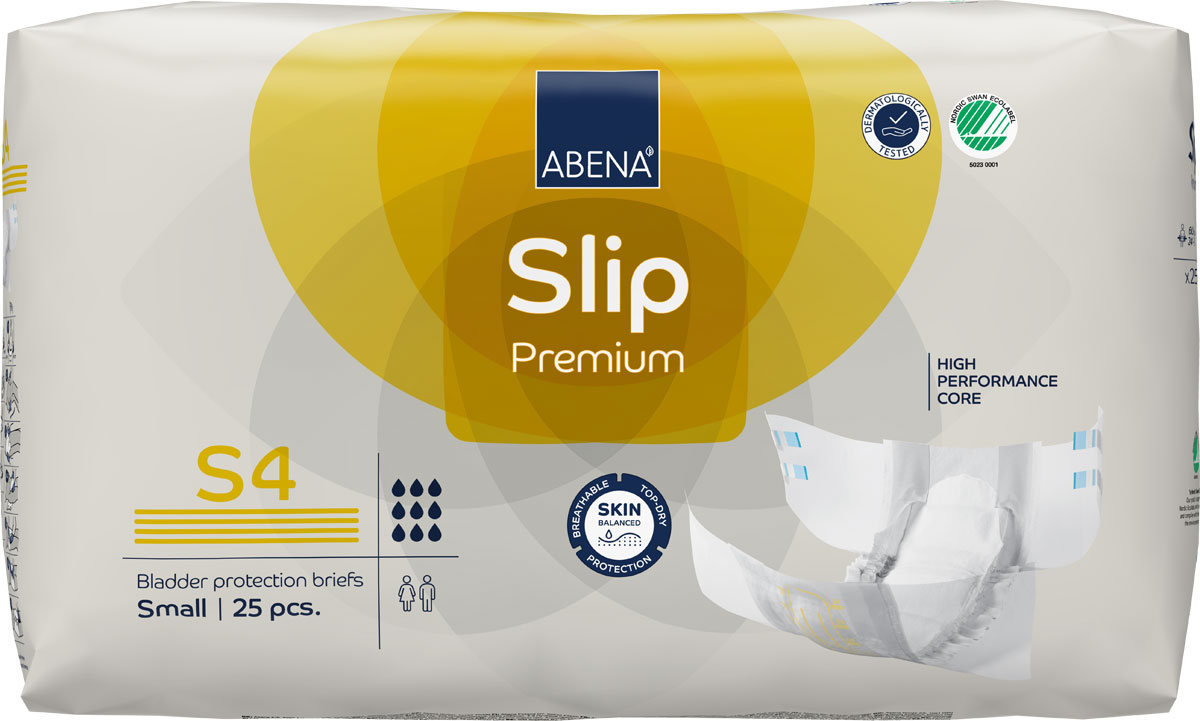 ABENA Slip Premium Gr. S4 - extra saugstarke Windeln  (25 St. Einzelpack)