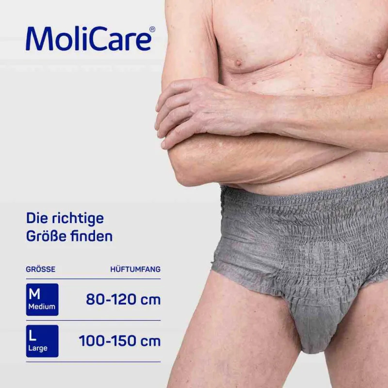 HARTMANN MoliCare® Premium MEN Pants - 7 Tropfen - Large (4x7 Stück)