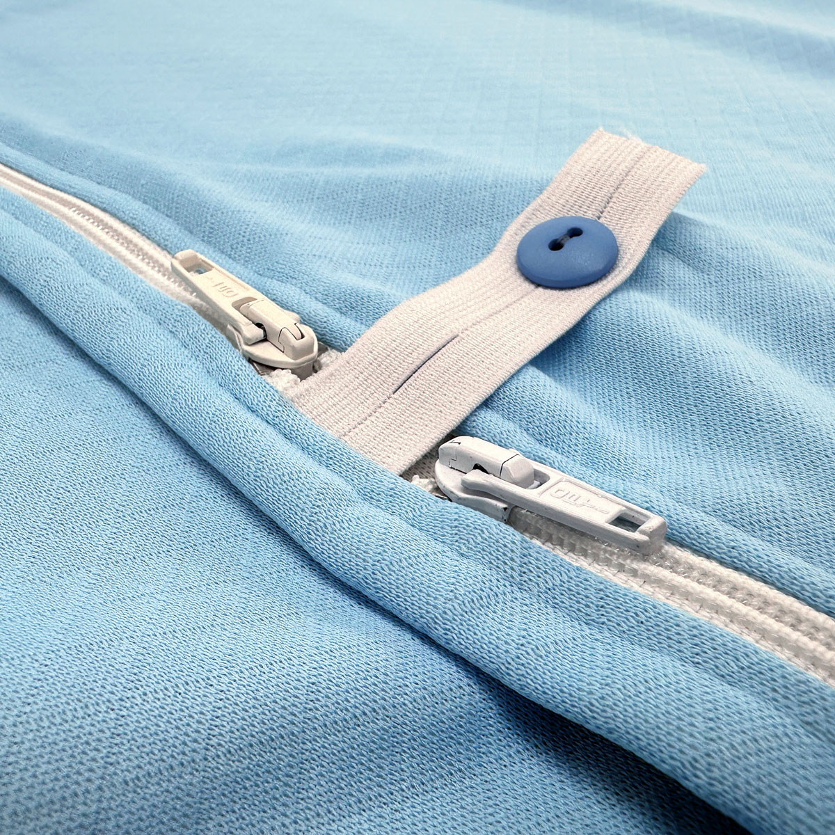 Suprima Bett-Schlafsack - für Damen und Herren - Farbe: bleu - 4693