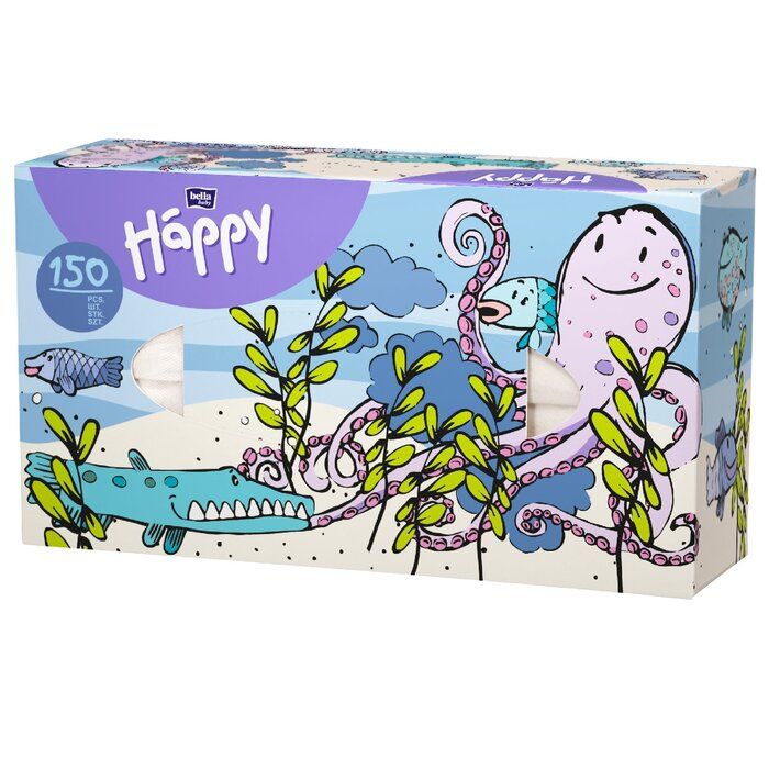Bella Happy Taschentücher Jumbo-Box (150 Stück)