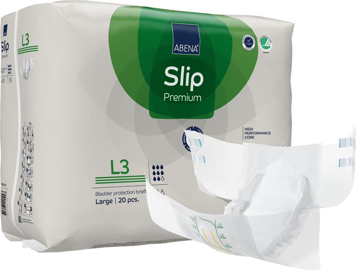 ABENA Slip Premium Gr. L3 - Inkontinenzwindeln  (20 St. Einzelpack)