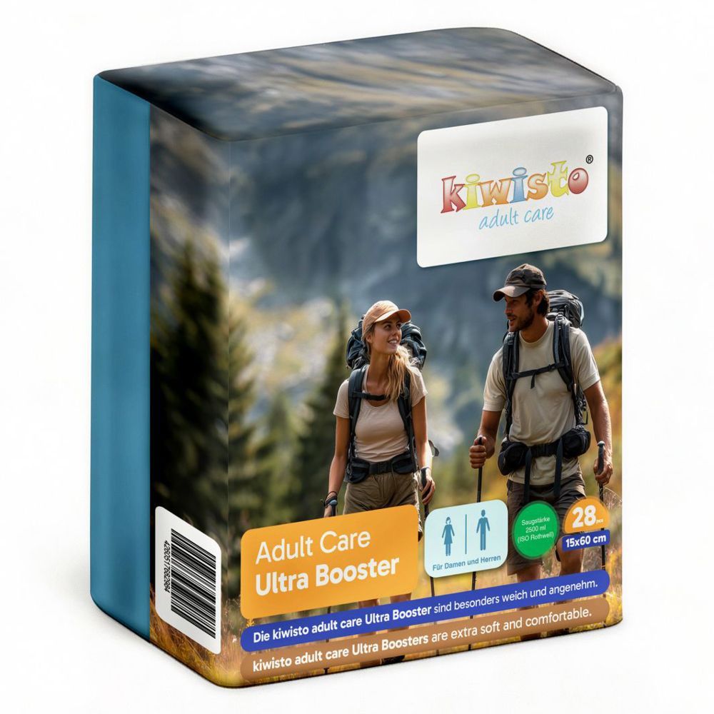 Kiwisto adult care Ultra Booster - Saugverstärker extra groß - 28 St. Beutel