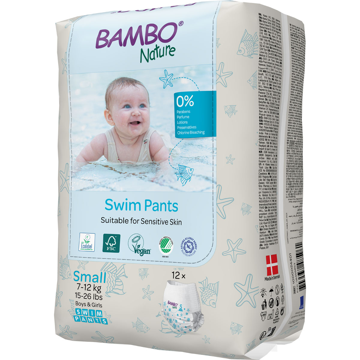 Bambo Nature Schwimmwindeln für Kinder Gr. S - 12 Stück Pack Bambo Nature Schwimmwindeln für Kinder Gr. S - 12 Stück Pack