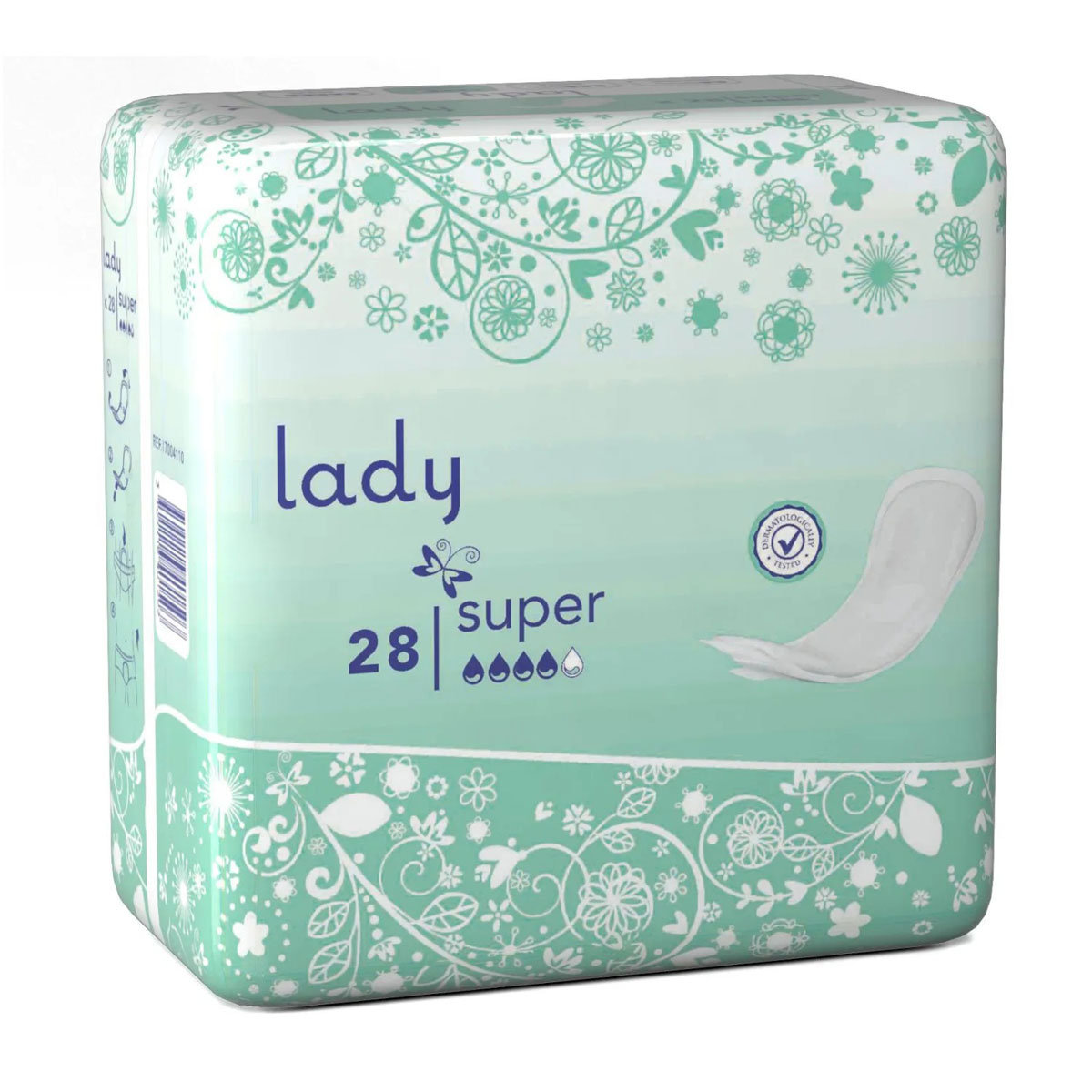 AMD LADY Super - Urin Inkontinenzeinlagen für Frauen 28 Stück - 550ml AMD LADY Super - Urin Inkontinenzeinlagen für Frauen 28 Stück - 550ml