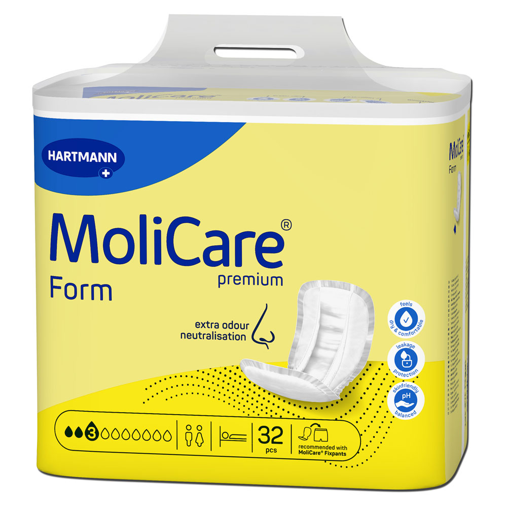 HARTMANN MoliCare® Premium Form NORMAL 3 Tr. (Inkontinenzvorlage) - (4x32 Stück)
