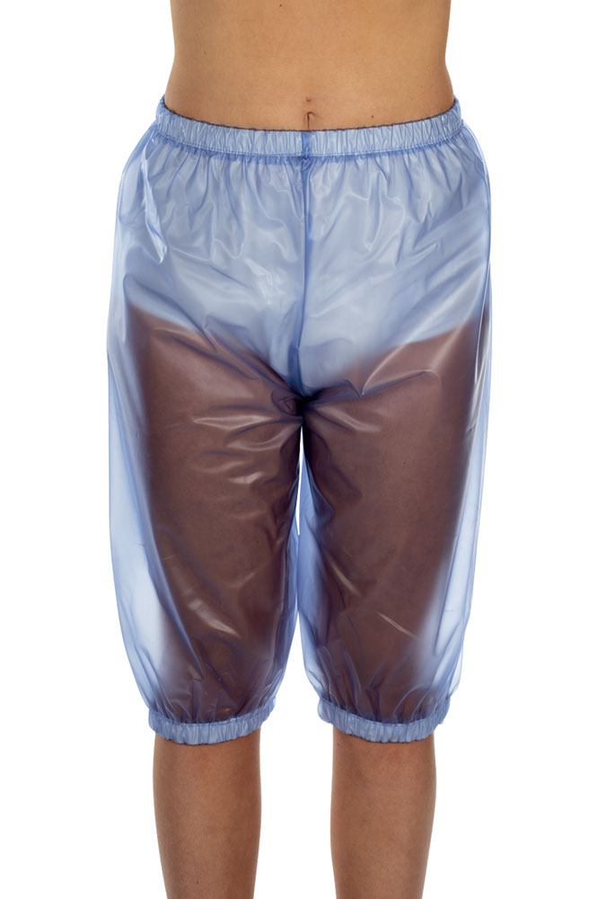 Suprima knielange PVC-Hose bei mittlerer bis schwerer Inkontinenz - No. 9603 M blau transparent