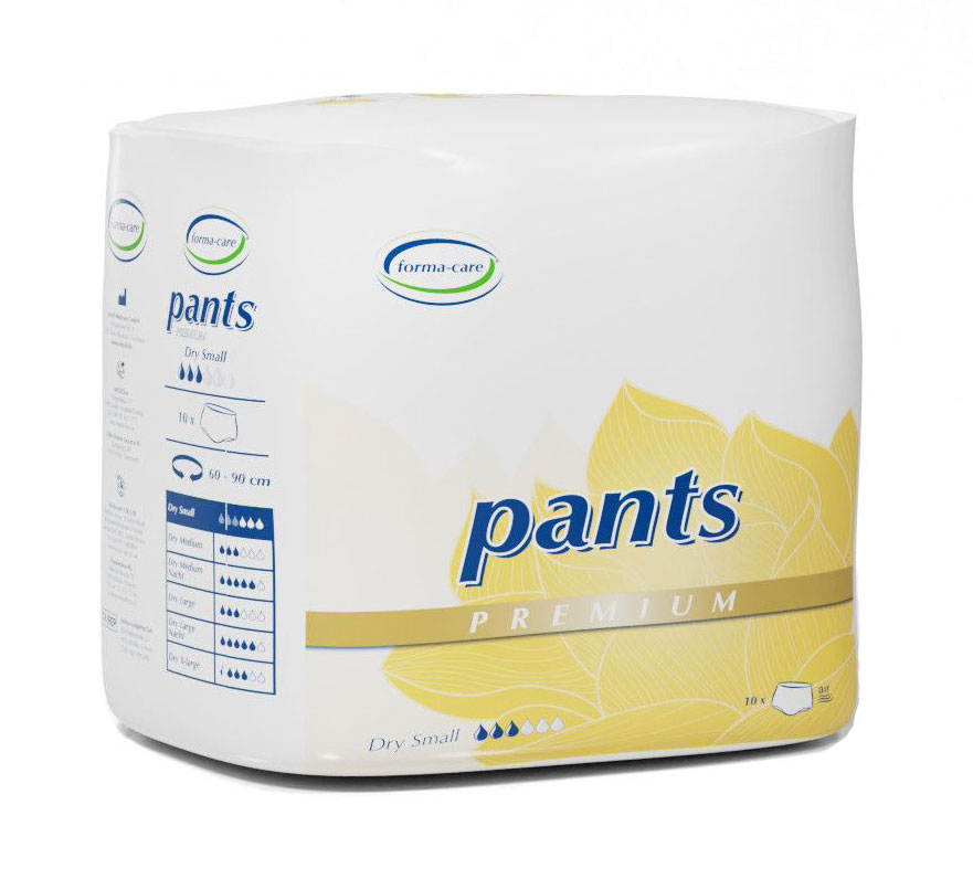 Forma-Care Pants - Premium Dry - Small (S1) - 8x10 Stück