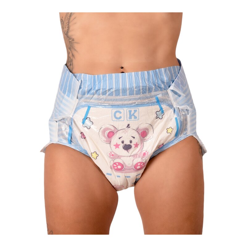 Fluffy Bear - bunte Windeln für Erwachsene | X-Large (XL) Fluffy Bear - bunte Windeln für Erwachsene | X-Large (XL)