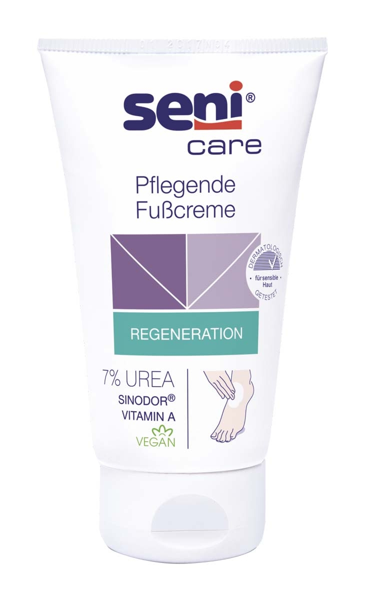 SENI CARE Fußcreme mit 7% Urea, 100 ml