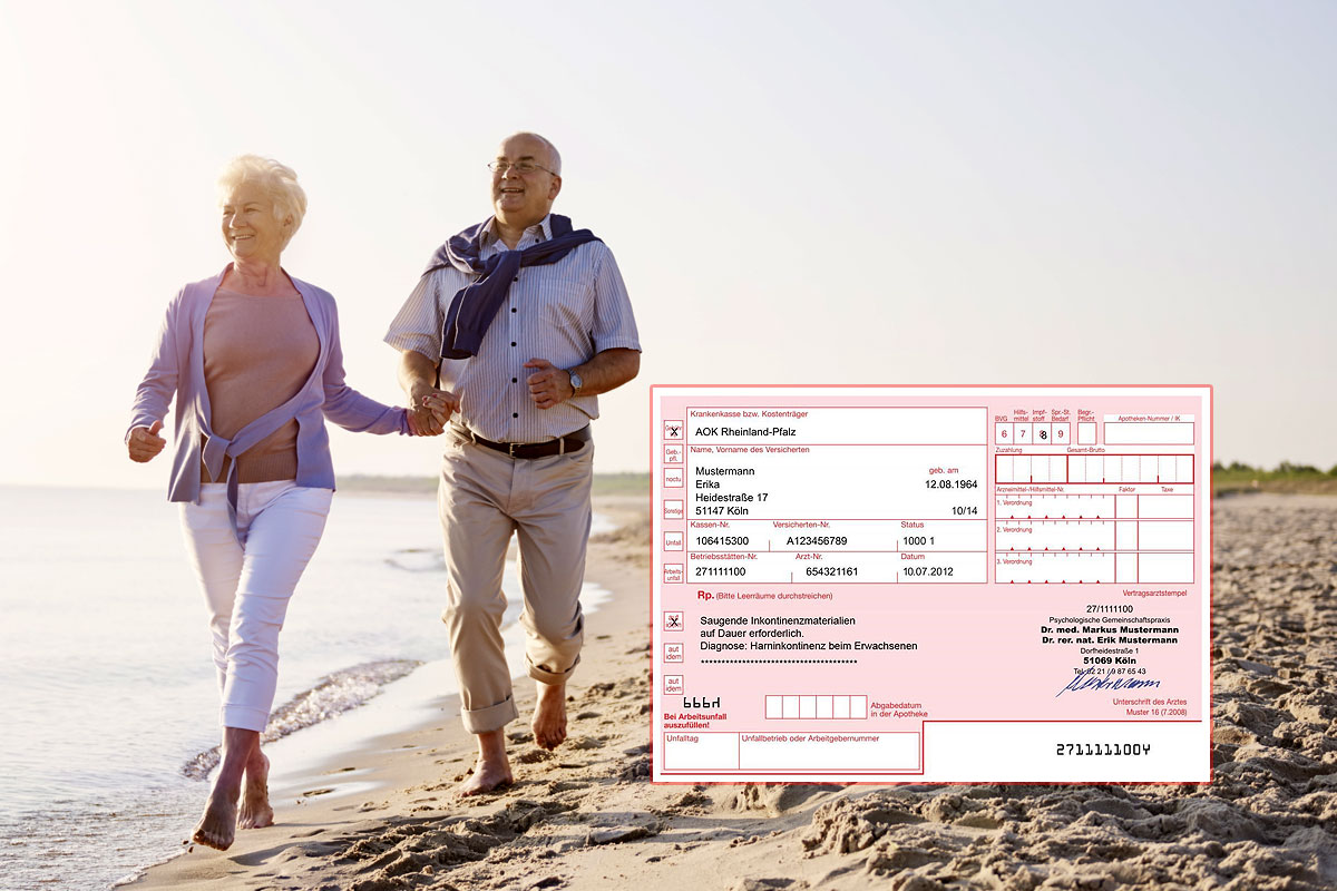 Windeln & Vorlagen auf Rezept Rezeptabrechnung durch unseren Partner UNIZELL