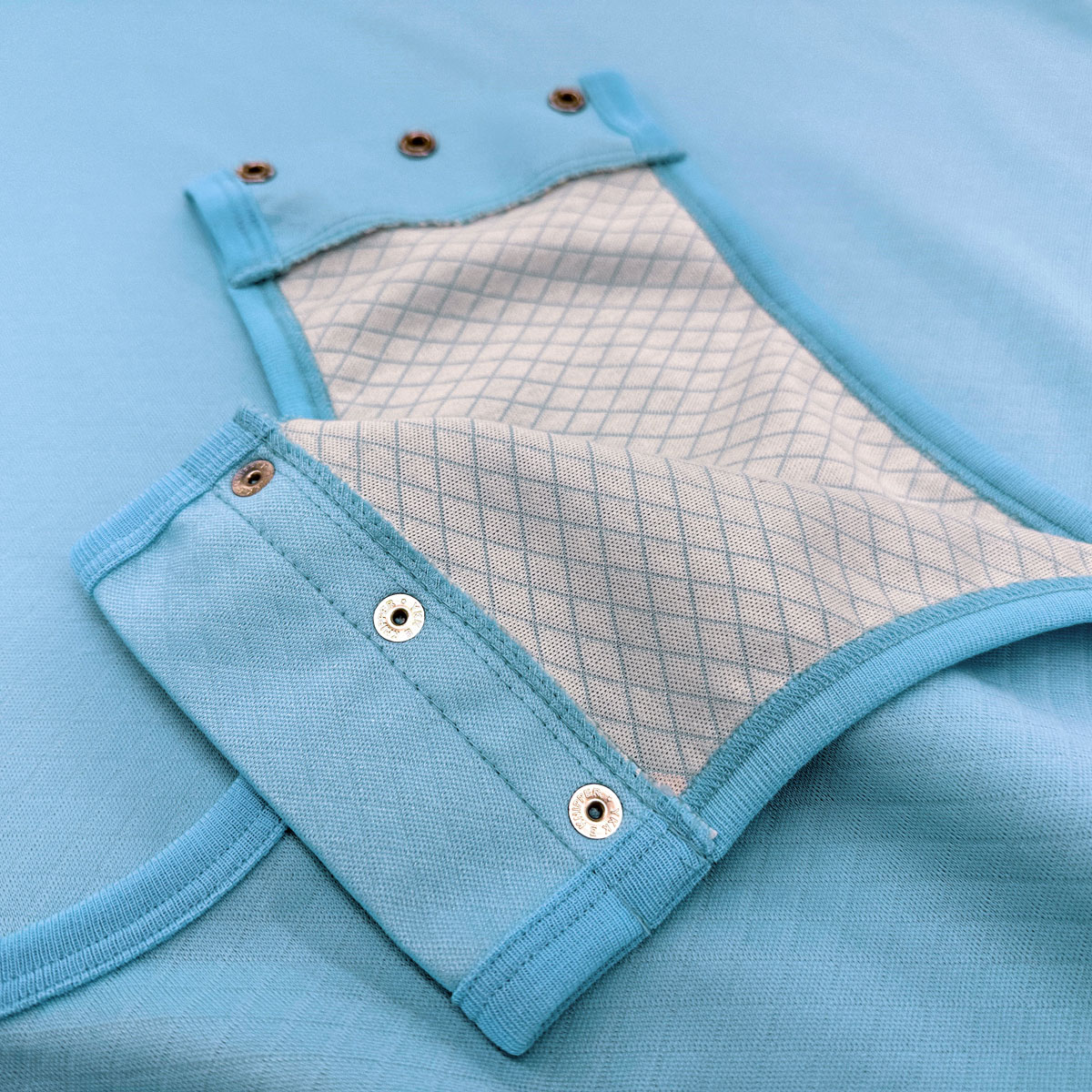 Suprima Bett-Schlafsack - für Damen und Herren - Farbe: bleu - 4693