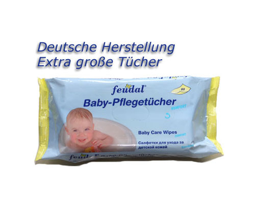 Baby Pflegetücher / Feuchttücher Comfort (12x 80 Stück NF)