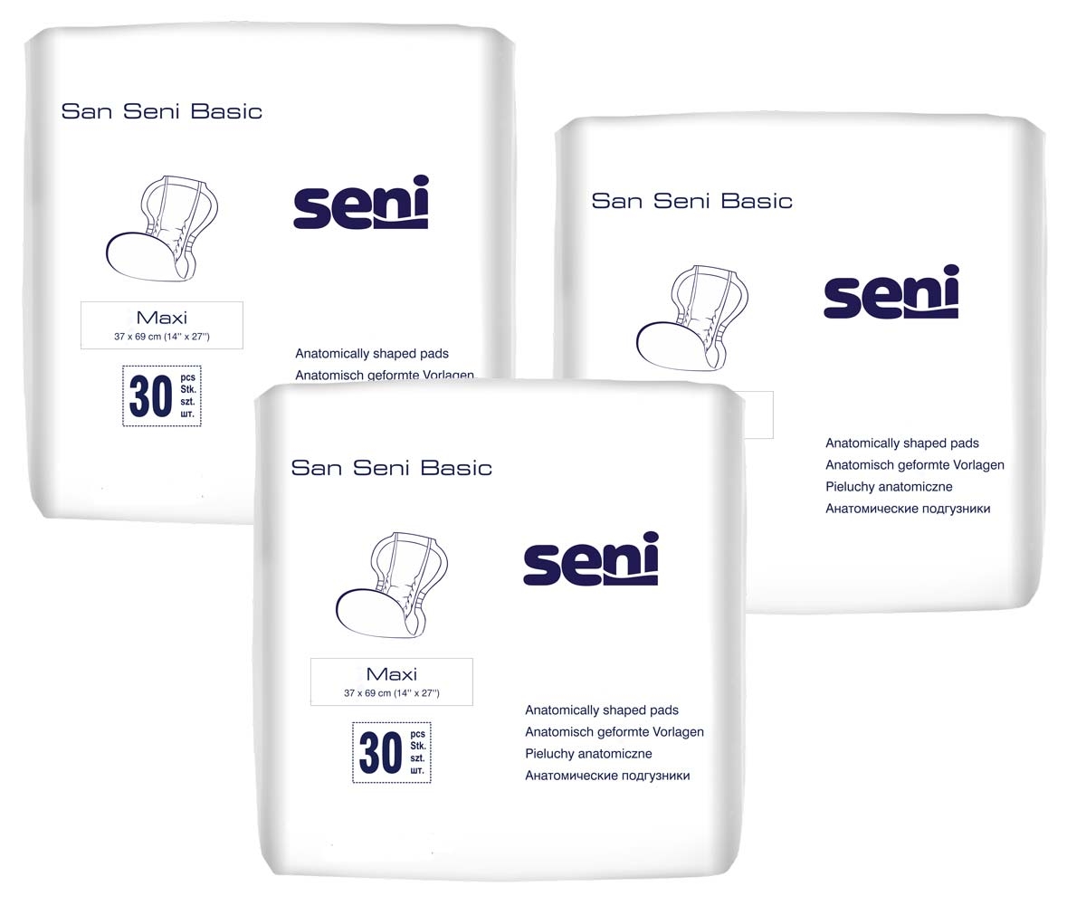 San SENI Basic - MAXI - Vorlagen - (3x30) 90 Stück