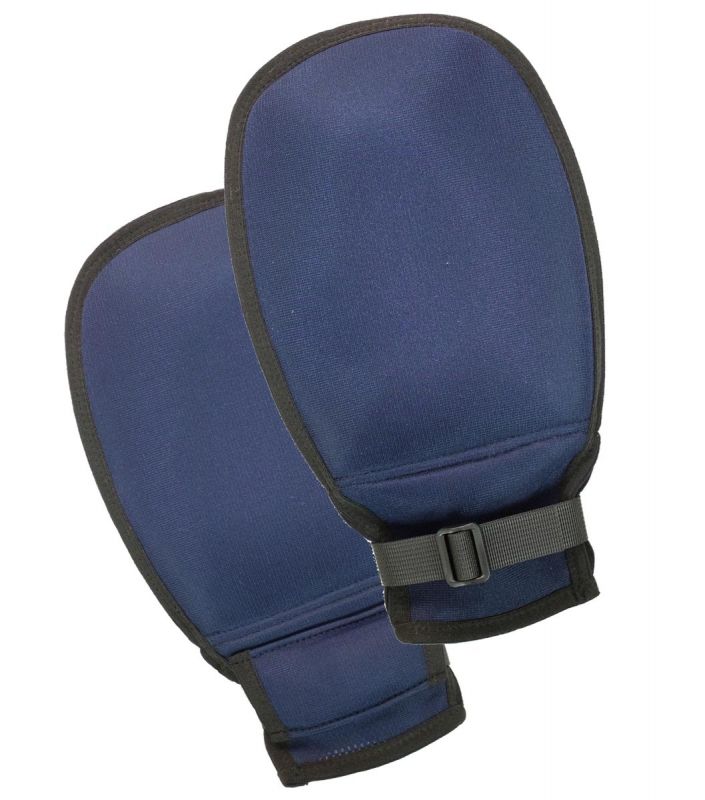 Moeilijk Zelf Te Verwijderen Suprima Patiënten Beschermende Handschoenen Voor Volwassenen - Blauw, 1 Paar, Wasbaar Op 60°C, Met Klittenband Wasbaar Op 60 Graden