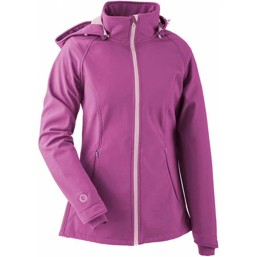 Softshell-Tragejacke Clickit Allrounder pink