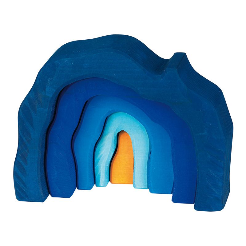 Höhlen-Set 5-teilig blau