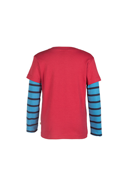 Lagenshirt Wölfe rot Lagenshirt Wölfe rot