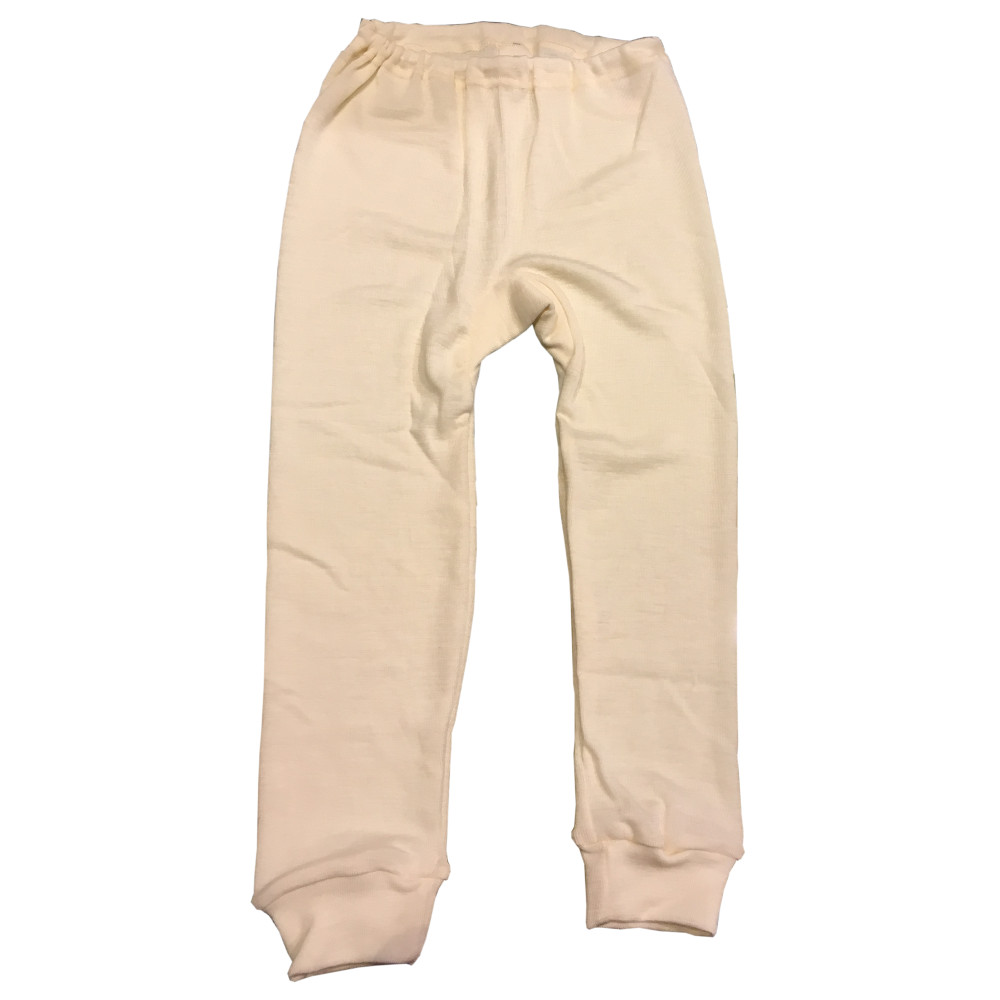 Unterhose lang Wolle/Seide natur Unterhose lang Wolle/Seide natur