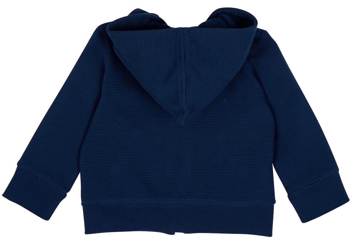 Kapuzenjacke Ripp ultramarin