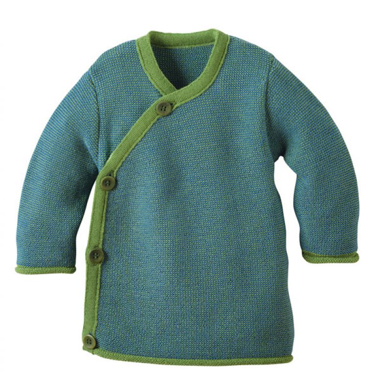 Melange-Jacke grün Melange-Jacke grün