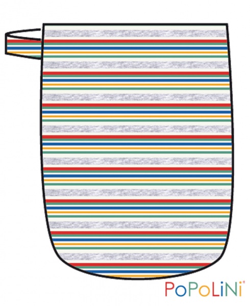 Popolini Waschhandschuh Multicolor