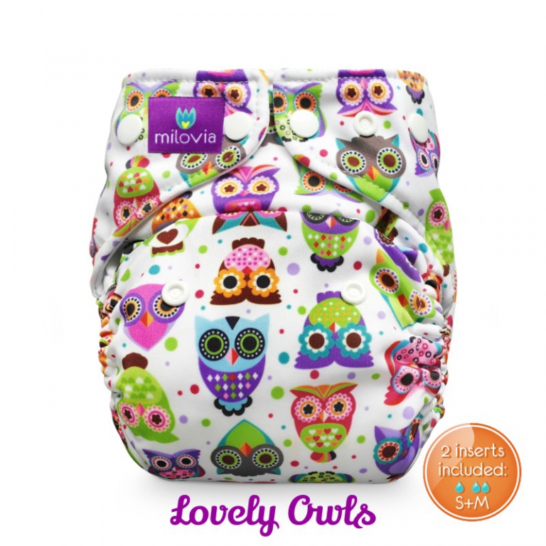Milovia Pocketwindel Onesize Lovely Owls