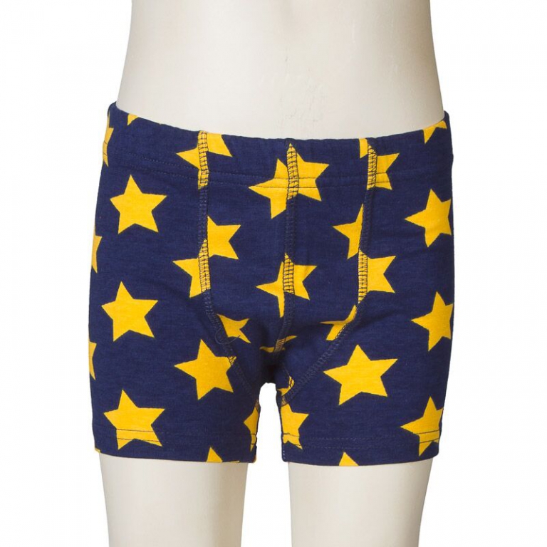 Boxershorts Sterne gelb