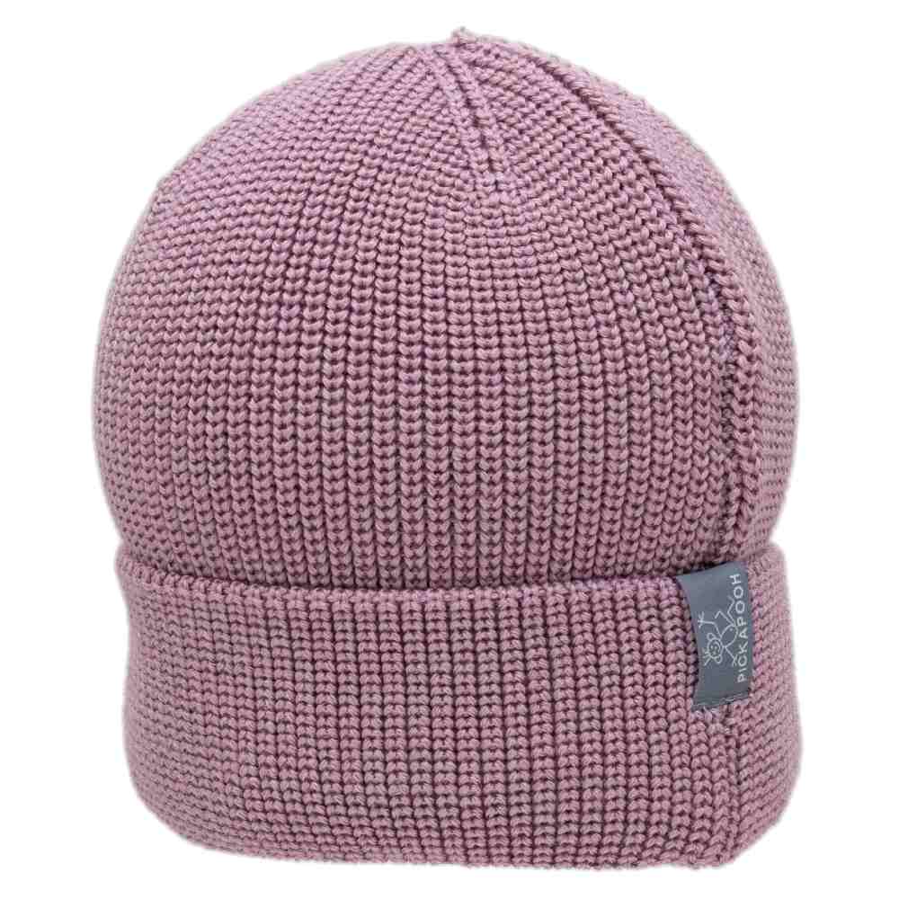 Ben Strickmütze Wolle/Seide  alt rosé
