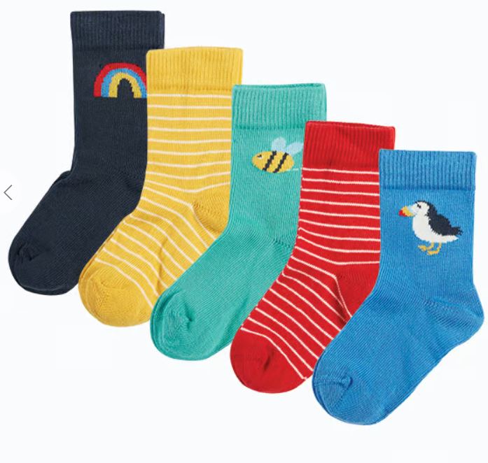 Finlay Socken 5er-Pack Rainbow