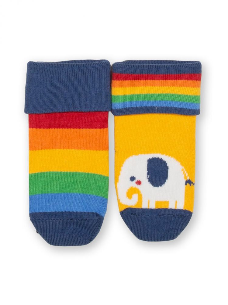 Socken 2er Pack Elefant bunt