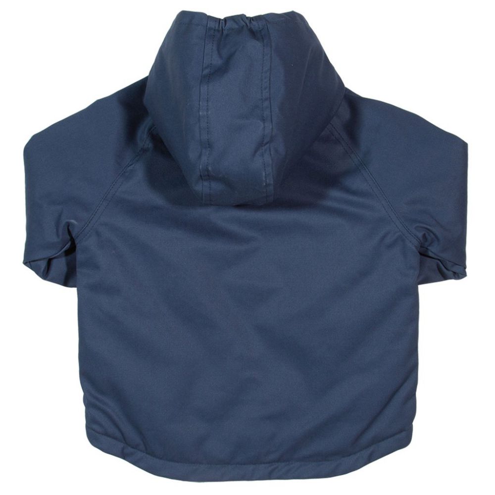 Kuscheljacke mit Fleecefutter blau