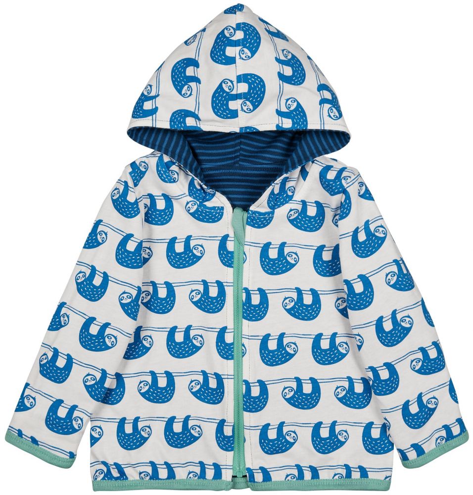 Wendejacke Faultiere ultramarin