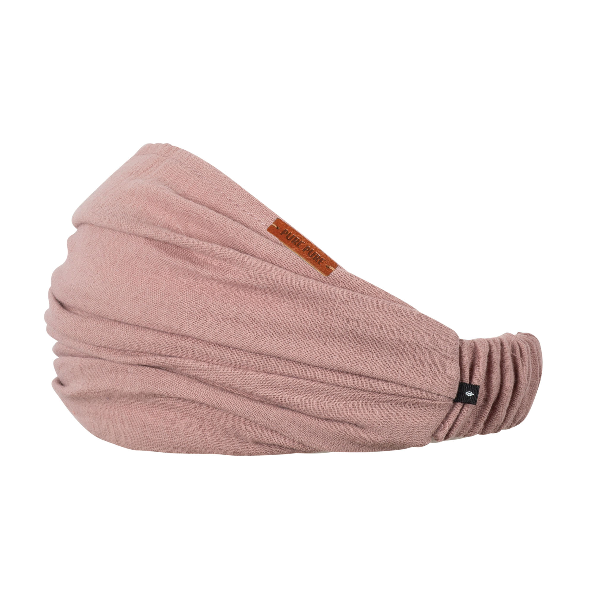 Mini-Haarband pink clay