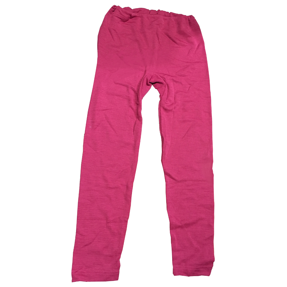Unterhose lang Wolle/Seide pink